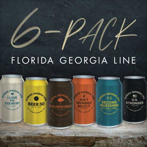 Florida Georgia Line 6-Pack
